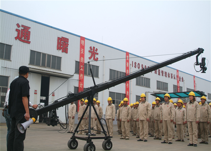 曙光、海建两公司企业宣传片开镜