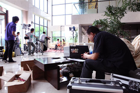 “老周月饼”广告片开拍